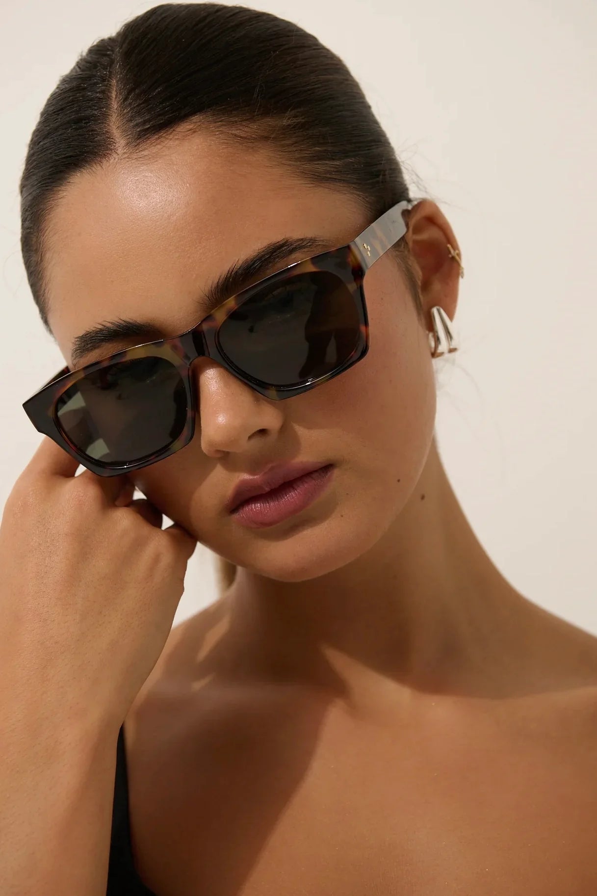 Tess Basic Square Sunglasses