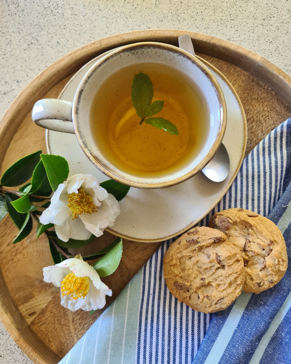Theo Ceramic Cup and Saucer