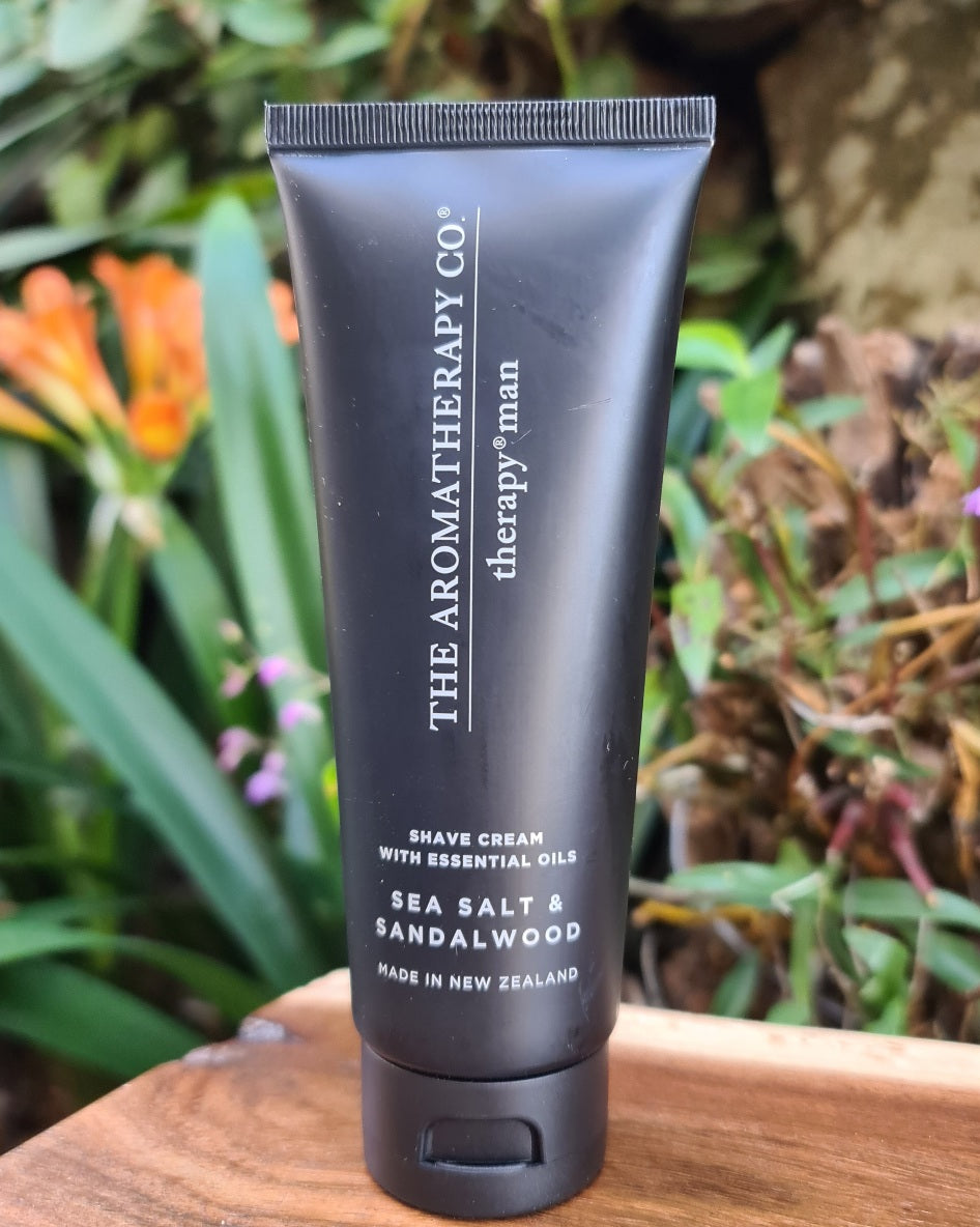 Therapy Man Shave Cream - Sea Salt & Sandalwood