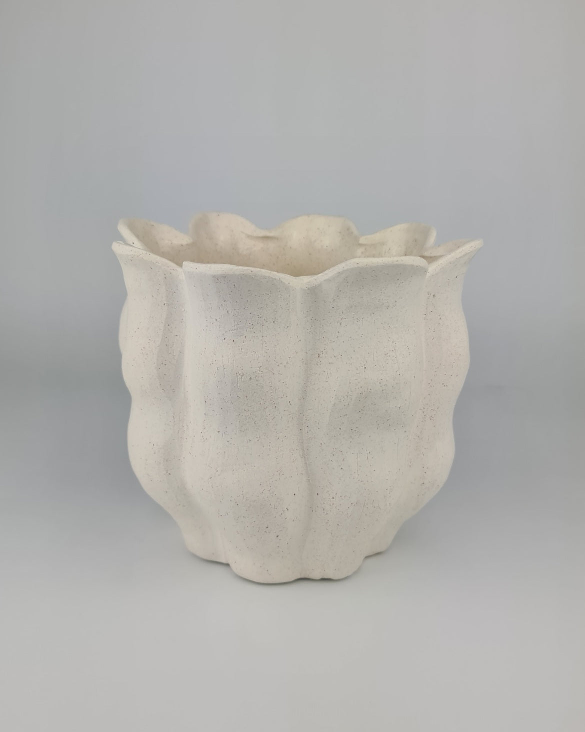 Tulip Planter / Vase – White