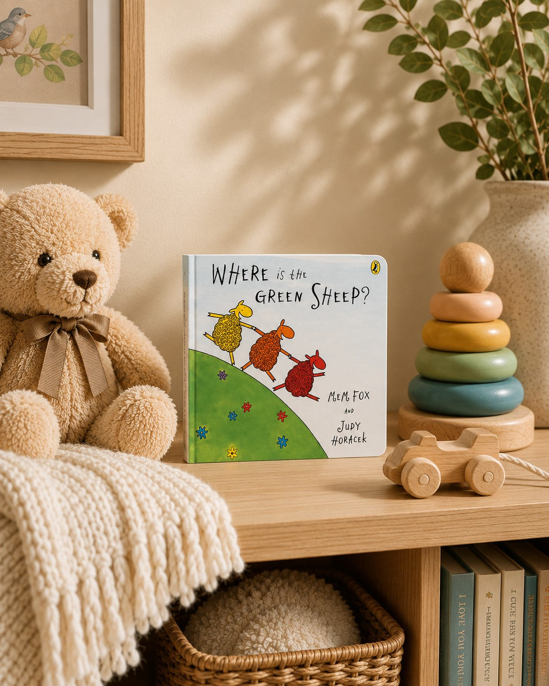 Where Is the Green Sheep? | Board Book