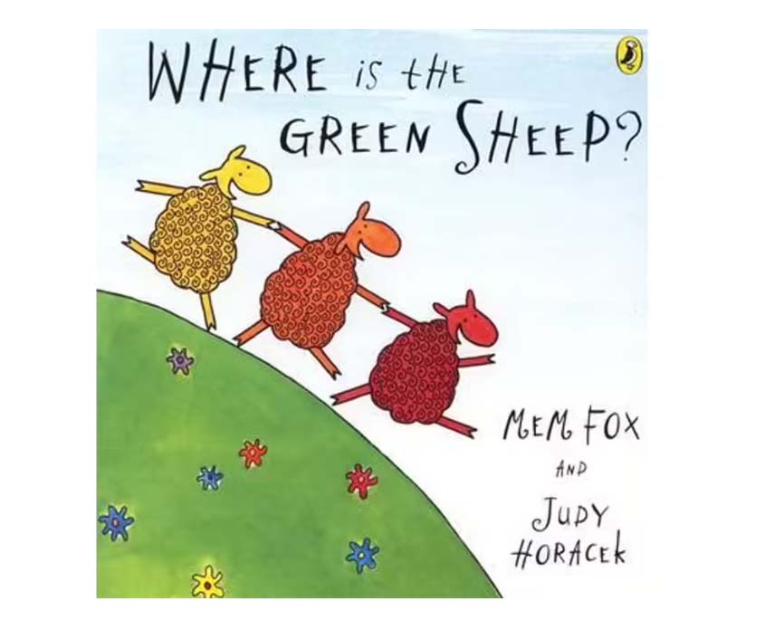 Where Is the Green Sheep? | Board Book