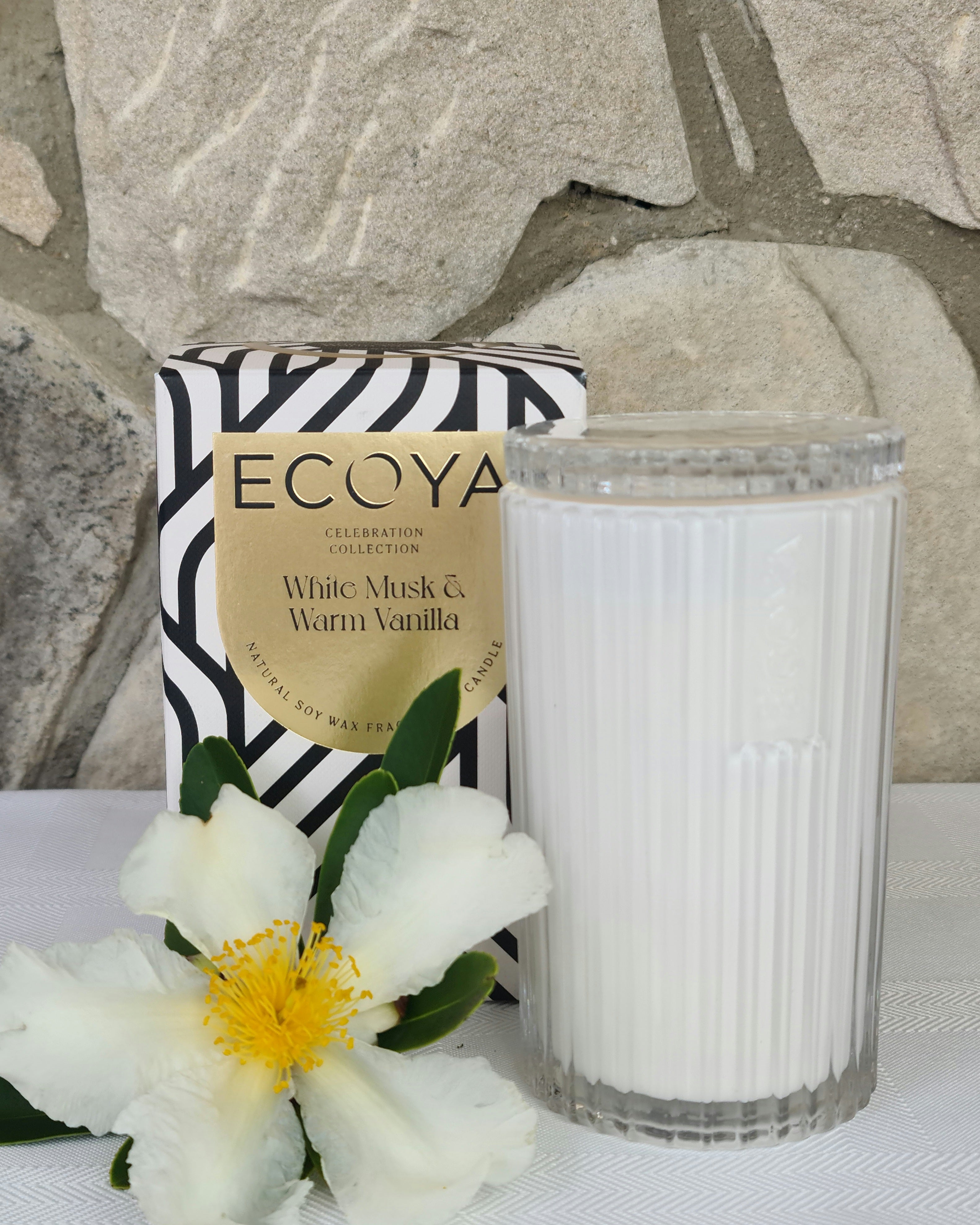 Celebration Candle - White Musk & Warm Vanilla
