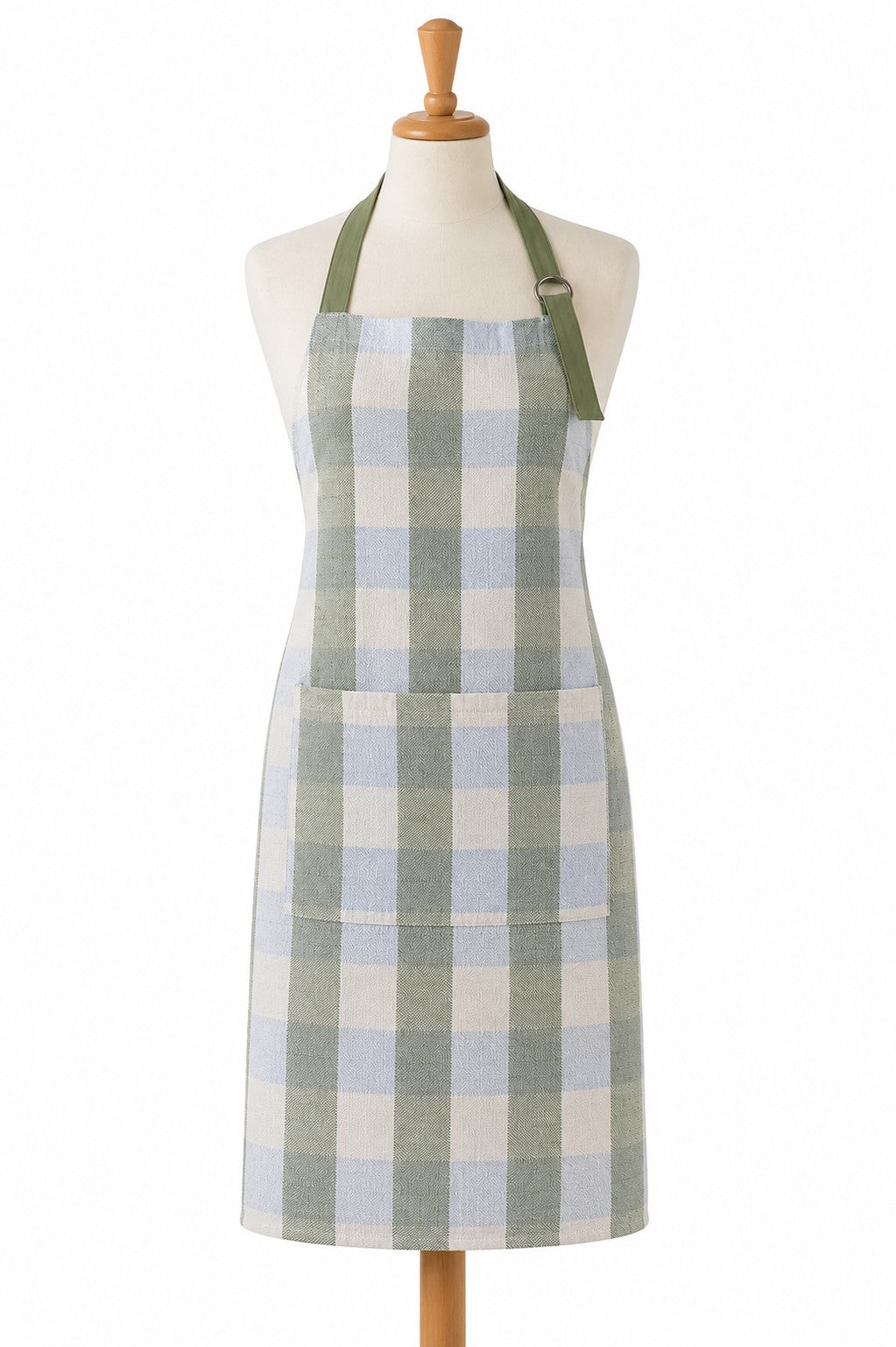 Willow Check Apron