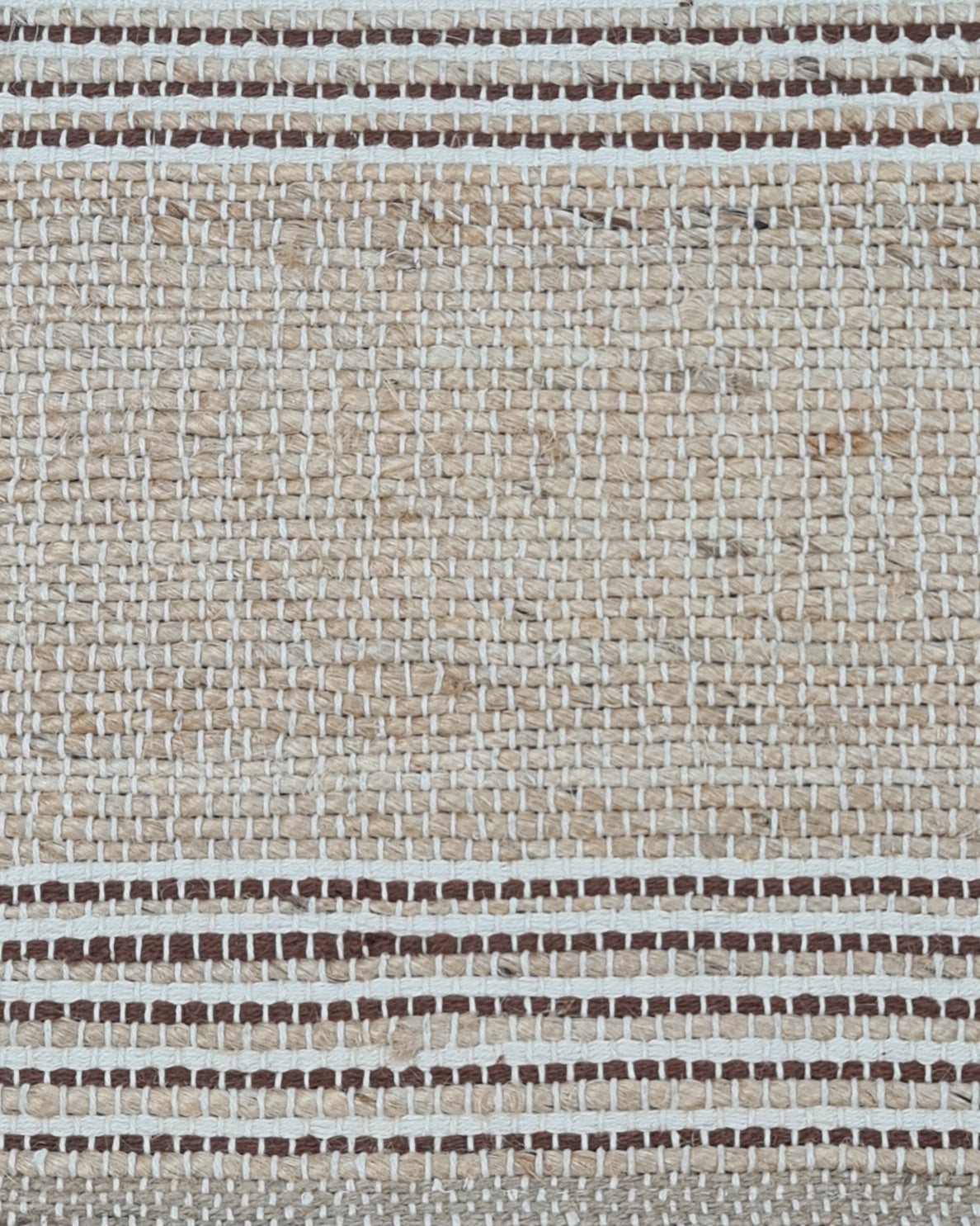 Yanna Placemat – Jute / Cotton (Natural & Brown)