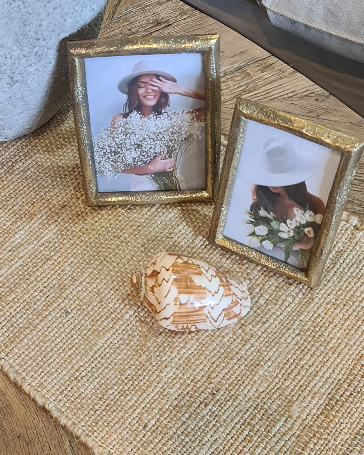 Yanna Table Runner – Jute / Cotton (Natural & Brown)